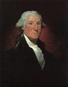 Gilbert Charles Stuart George Washington  kjk USA oil painting artist